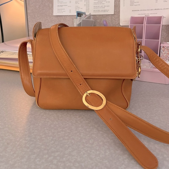 Authentic Christian Dior camel color crossbody 💫Rare hard to find bag - Picture 1 of 15